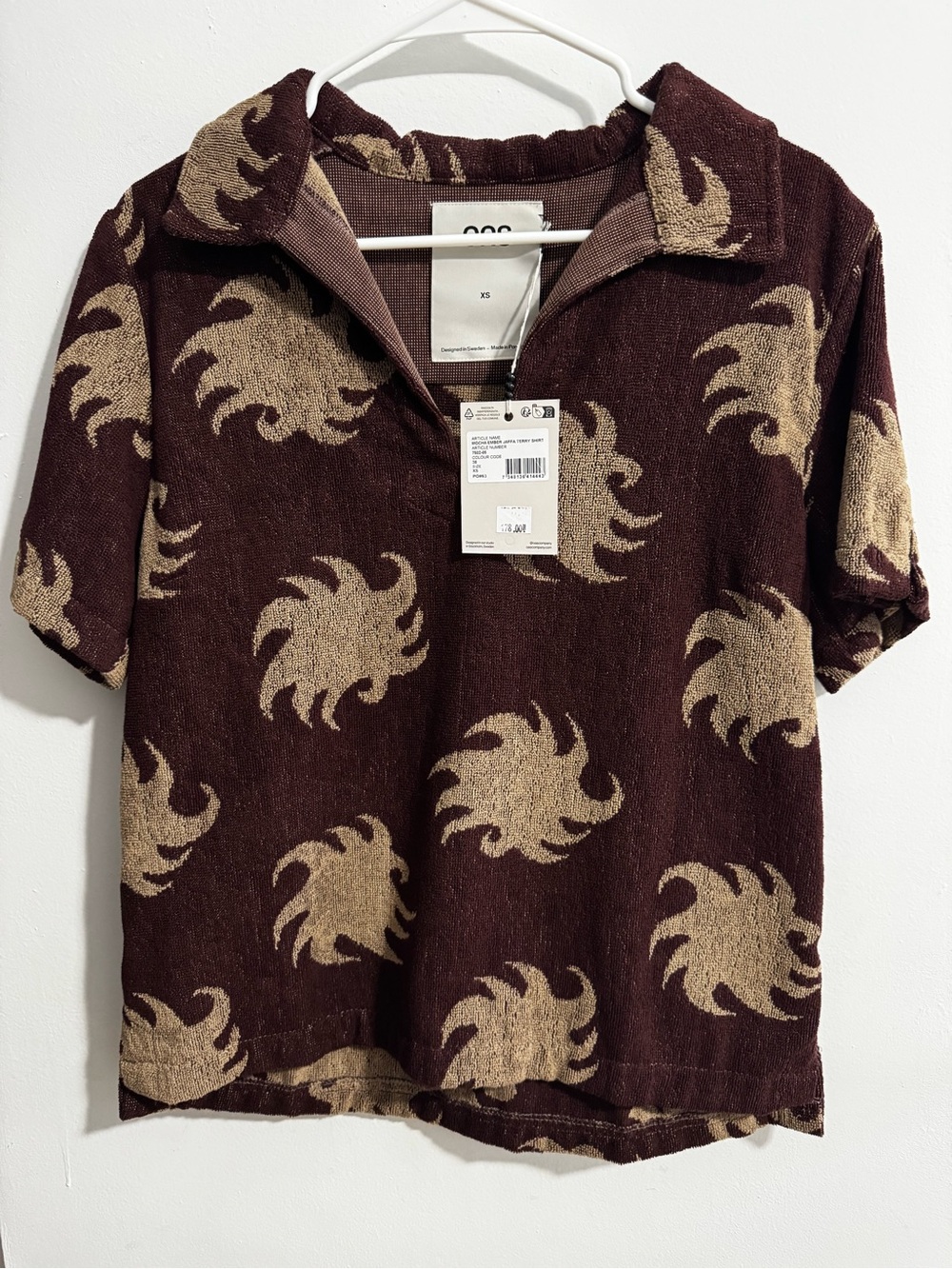 OAS Mocha Ember Jaffa Terry Shirt